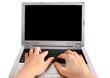 Typing on the keyboard