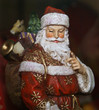 Santa Claus Figurine Closeup Santa Claus Figurine Closeup