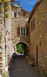 Bargème, une rue