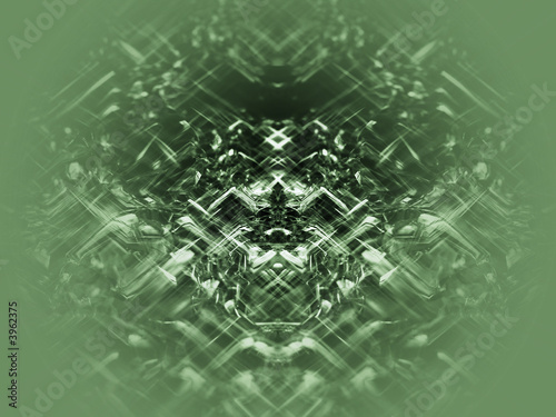 Fondo reflejos verde