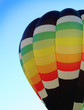 multi-color hot air balloon