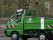 petit camion de nettoyage urbain