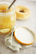 jam and spoon