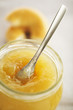 jam and spoon