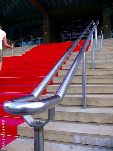 Escalier rapis rouge Cannes Escalier rapis rouge Cannes