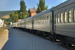 Cars of a passenger train