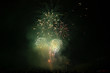 fireworks in dark sky