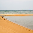 Mer de chine à marrée basse - malaisie