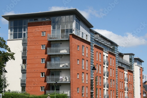 apartment building in Nottingham UK