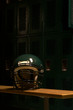 one helmet