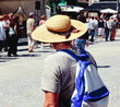 Le chapeau d'une dame