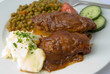 Roulade vom Schweinefleisch mit Beilagen 6 Roulade vom Schweinefleisch mit Beilagen 6