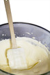 Photo: Mixing bowl with batter Mixing bowl with batter