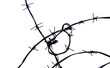 old barbed wire
