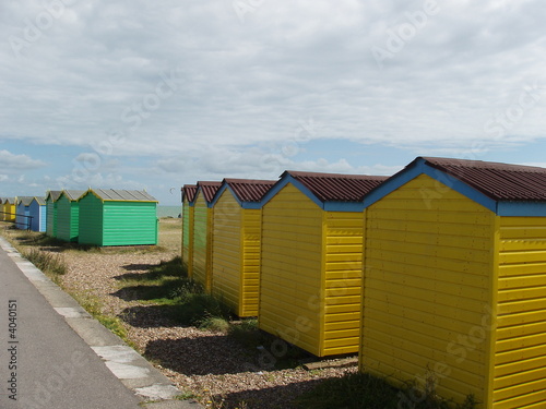Beach huts