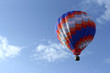 Hot air balloon in the morning Hot air balloon in the morning