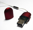 Clé usb rouge
