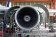 opened aircraft engine in the hangar opened aircraft engine in the hangar