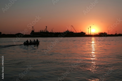 Industrial sunrise