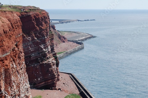 Klippen auf Helgoland Klippen auf Helgoland