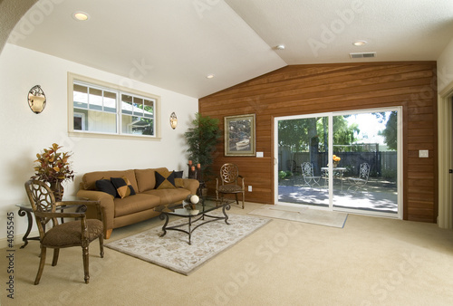 family room with patio doors family room with patio doors