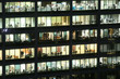 office at night