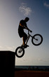 young with Bicycle