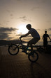 young with Bicycle