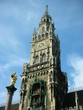 Rathaus in München mit Mariensäule