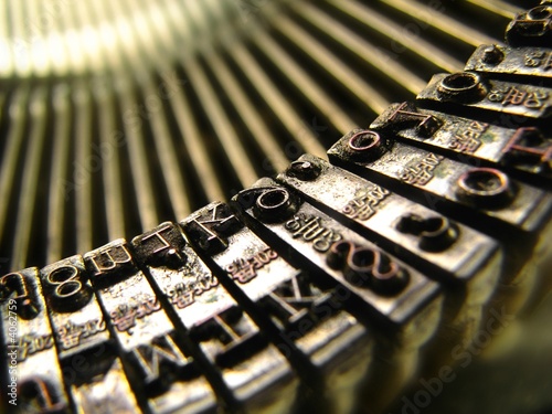 Photo: typewriter keys typewriter keys