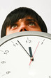 Foto: Boy with clock Boy with clock