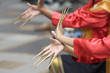 Thailändische Tanzdarbietung
