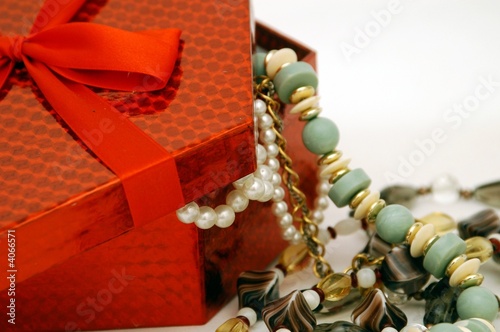 red box ful of jewerly red box ful of jewerly