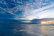 Beautiful sunset on the beach Beautiful sunset on the beach