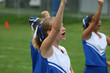 Cheerleaders Cheering at Game 5 Cheerleaders Cheering at Game 5
