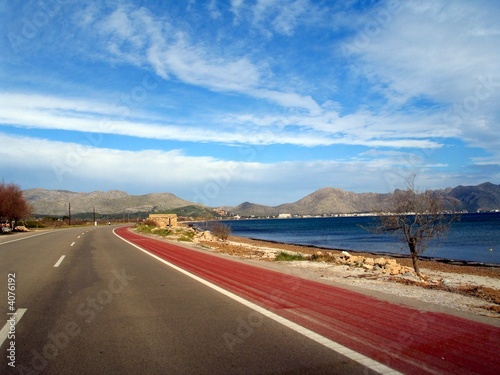 Straße nach Alcudia / Mallorca