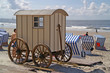 Foto: Badekarre auf Norderney Badekarre auf Norderney