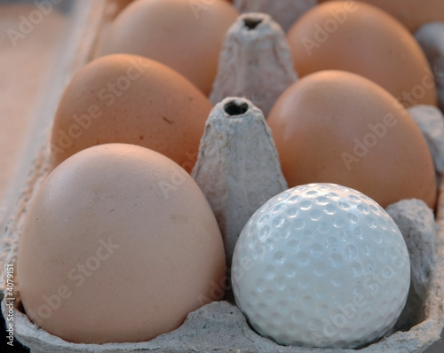 Photo: golf egg golf egg