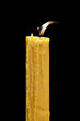 Bougie jaune