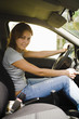 the pretty girl in a car the pretty girl in a car