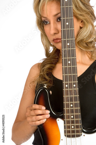 Photo: Female with Bass Female with Bass