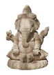 Statue de Shiva sur fond blanc Statue de Shiva sur fond blanc