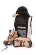 Photo : Chaussure de randonn�e et sac a dos
