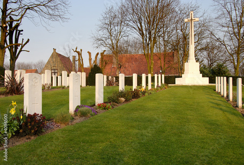 World War One Comonwealth Cemetery in Belgium World War One Comonwealth Cemetery in Belgium