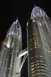 Die Petronas Towers in Kuala Lumpur, Malaysia