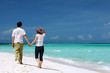 Young couple on the beach
