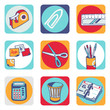 Vector: bureau picto bureau picto