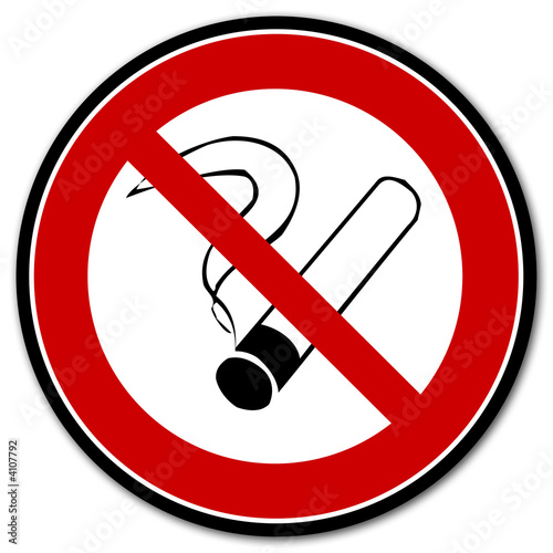 Illustration: rauchen verboten no smoking rauchen verboten no smoking