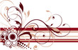 Floral banner