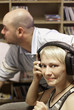 Announcer and dj at small broadcasting station